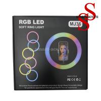    RGB LED SOFT RING LIGHT MJ-36