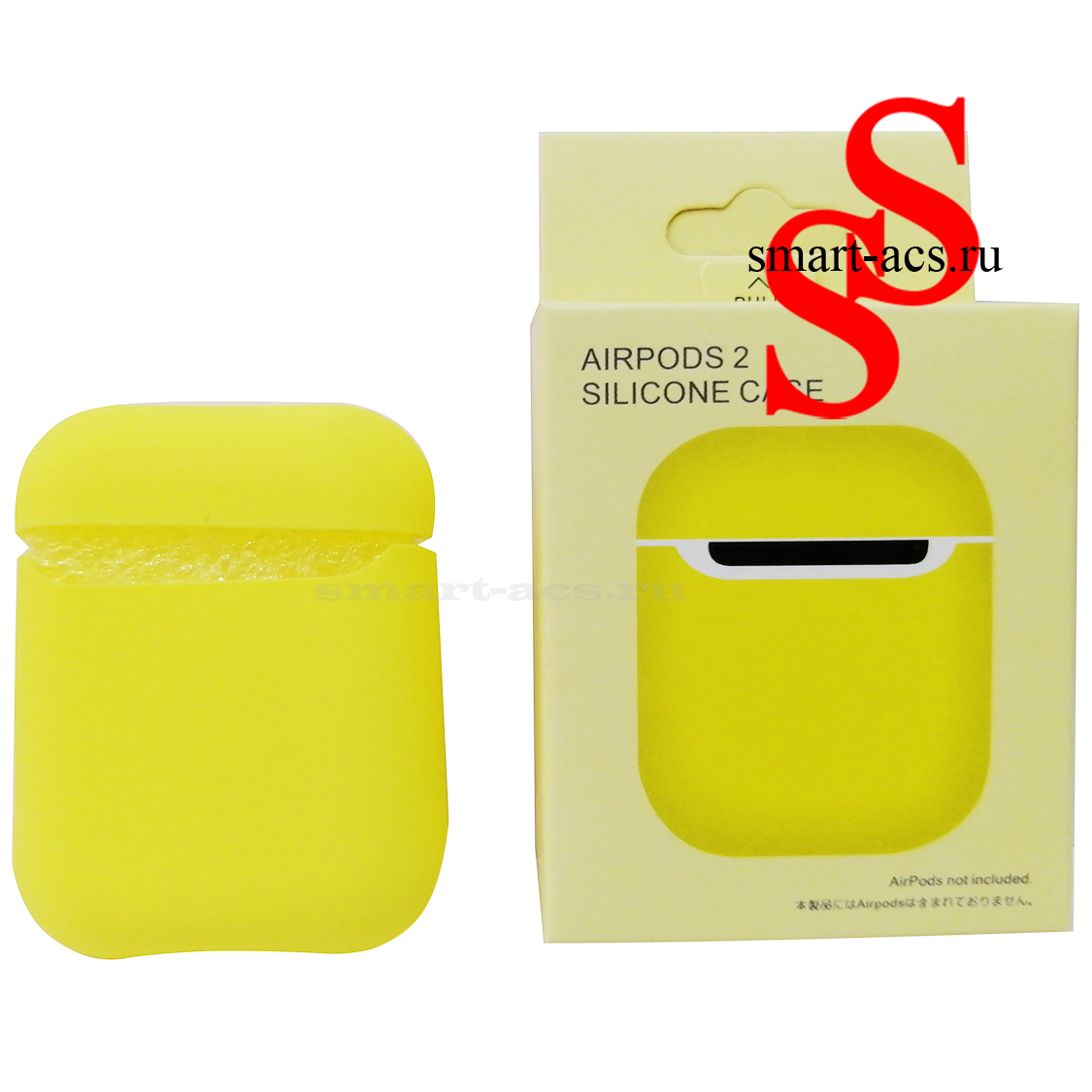 Чехлы для наушников AIRPODS 2 SILICONE CASE - купить оптом в Москве |  SMART-ACS.RU