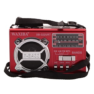 Радиоприемник Waxiba XB-322RT red