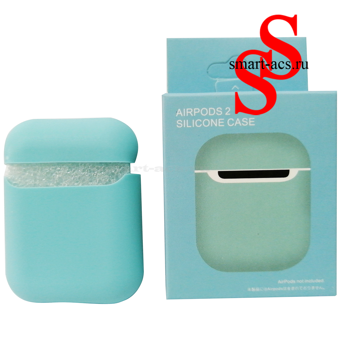 Чехлы для наушников AIRPODS 2 SILICONE CASE - купить оптом в Москве |  SMART-ACS.RU