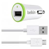 Адаптер автомобильный Belkin USB/5V/2.1A +micro USB