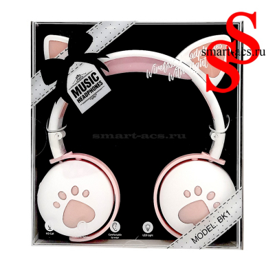 Наушники MUSIC HEADPHONES BK-1