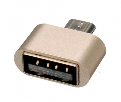 Адаптер переходник OTG USB-Micro USB 2.0 F-M для Android