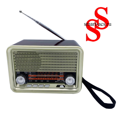 Радиоприемник-колонка NNS NS-1537BT БЕЖ
