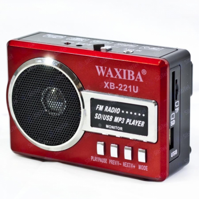 Радиоприемник WAXIBA XB-221U red