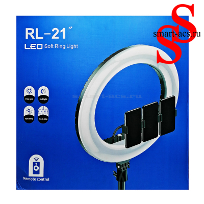 Светодиодная кольцевая лампа LED SOFT Ring Light RL-21