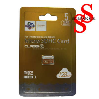 КАРТА ПАМЯТИ ROMEX 8GB 