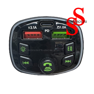 Aвтомобильный FM-модулятор Q7 BT Hands-free 20W