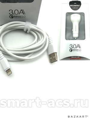 CAR CHARGER 3.0A lighting