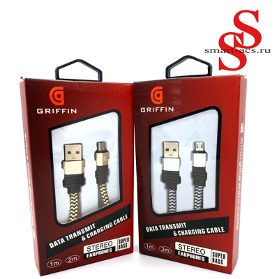 USB Data Кабель GRIFFIN SUPER BASS MICRO