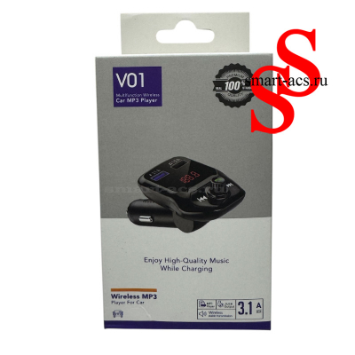 Car MP3 Player V01 — Многофункциональный FM-трансмиттер с Bluetooth V3.0+EDR